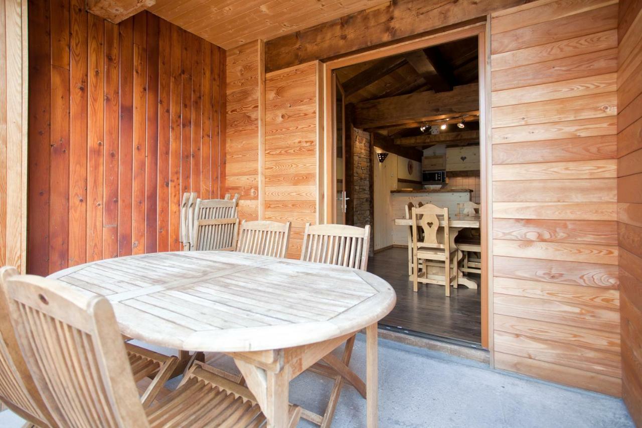 Chalet L'Aubepine Residence B&B Bessans Exterior foto